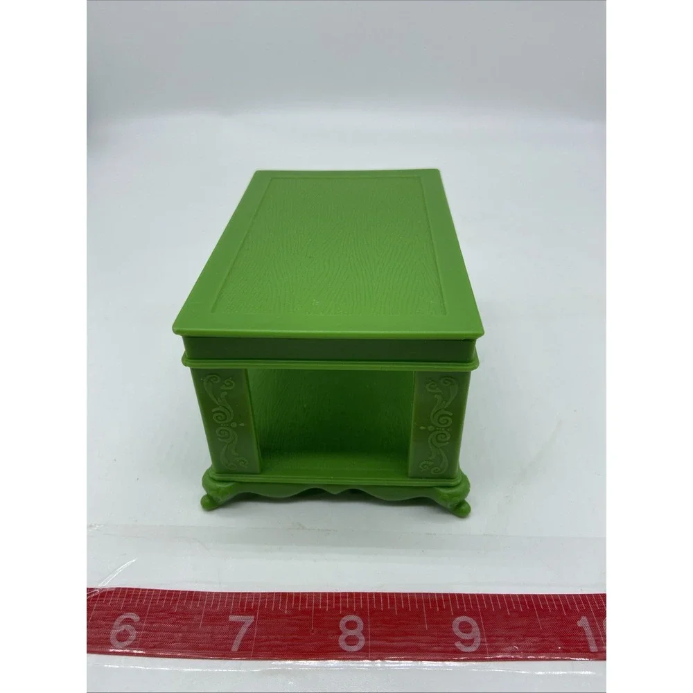 My Scene Chelsea Style Green Coffee Table For Barbie House